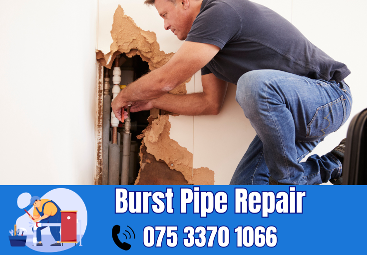 burst pipe repair Staplehurst